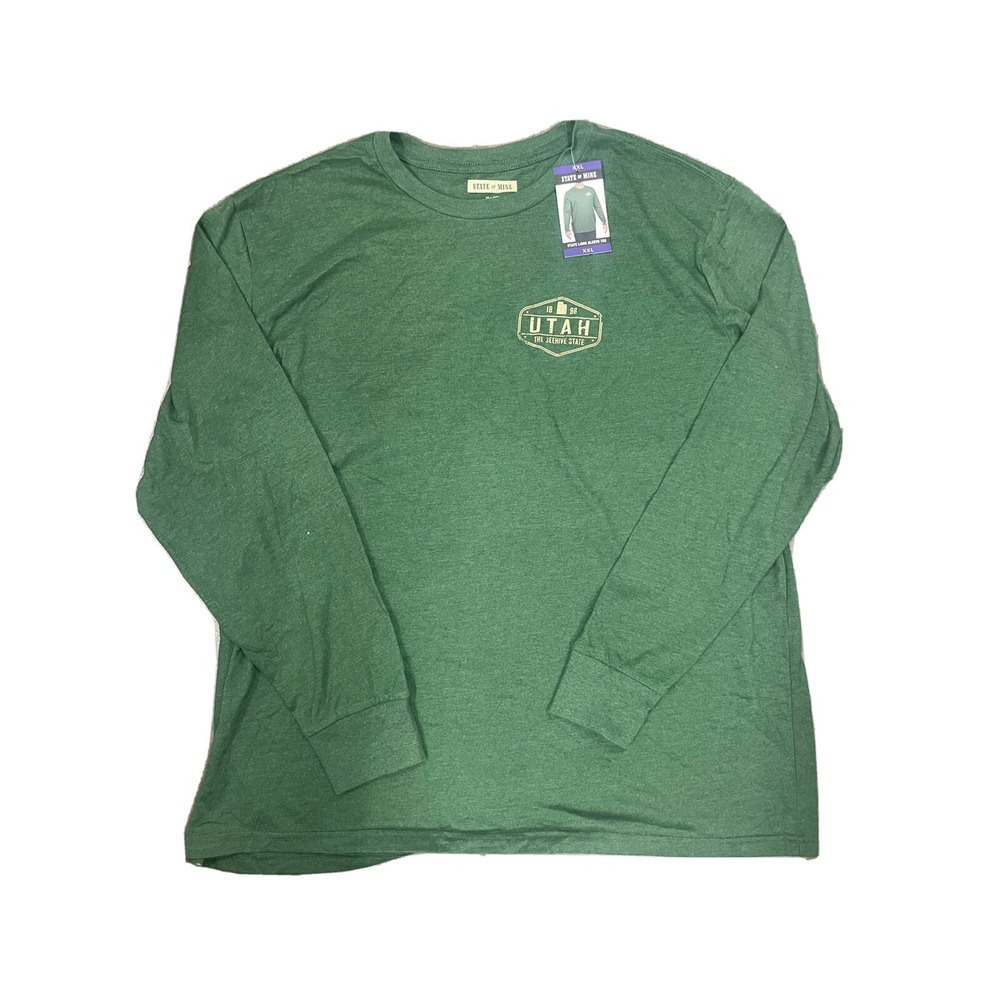 State of Mine Long Sleeve Utah Green MEDIUM‎